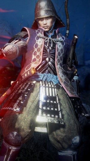 Samurai warrior from Nioh 2 in 4K