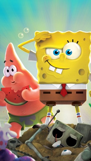 SpongeBob SquarePants Battle for Bikini Bottom Rehydrated, Poster, 4k ...