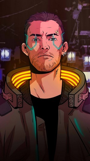 V from Cyberpunk 2077