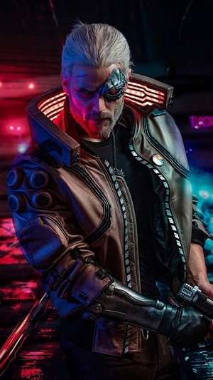 Cyberpunk 2077, Geralt, 4k