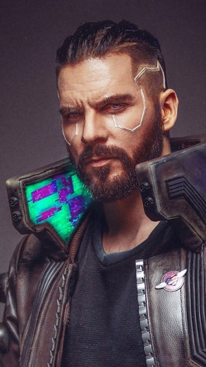 V from Cyberpunk 2077 in 4K