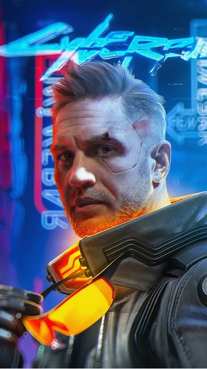 V from Cyberpunk 2077, inspired by Tom Hardy, 4K
