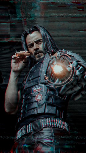 Johnny Silverhand from Cyberpunk 2077 Cosplay 4K