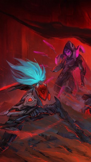 PROJECT Akali and Jinx from LoL 4K