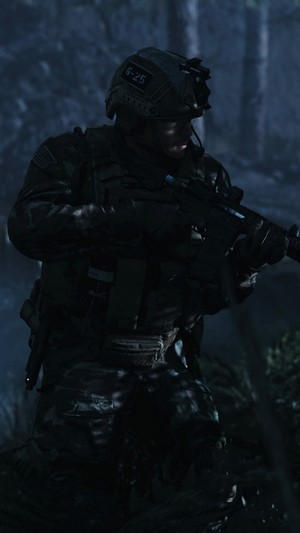 Soldier from Call of Duty Modern Warfare 4K