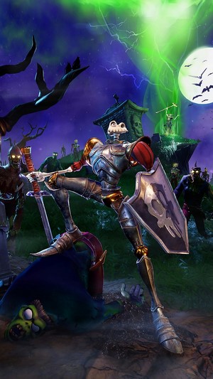 Sir Daniel Fortesque from MediEvil in 4K