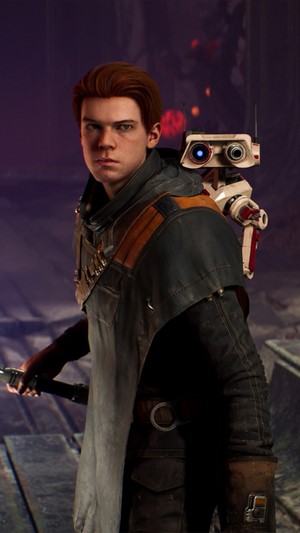 Cal Kestis and BD-1 from Star Wars Jedi: Fallen Order 4K