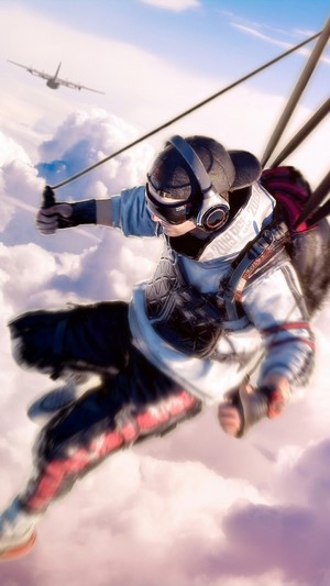 PUBG Championship Parachute Skin 4K