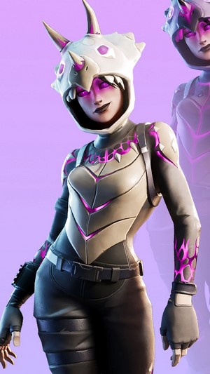 Dark Tricera Ops Fortnite Skin 4K