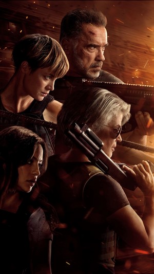 Terminator Dark Fate Poster 4K