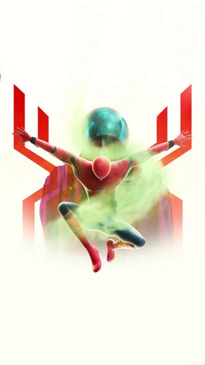Spider-Man and Mysterio from Spider-Man: Far From Home 4K