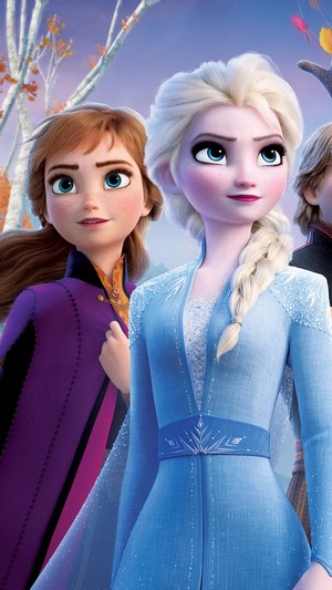 Frozen 2, Poster, Elsa, Anna, Kristoff, Olaf HD