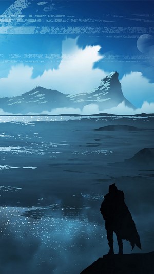 Sci-Fi Minimalist Scenery 4K