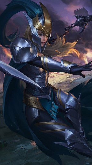 Fantasy Warrior Girl in Armor