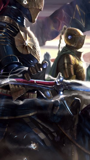 Fantasy Knights in Armor with Swords 4K