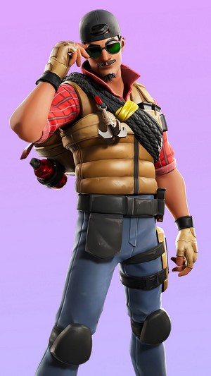 Wrangler from Fortnite 4K