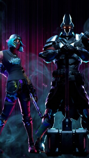 Tilted Teknique and Ultima Knight from Fortnite 4K