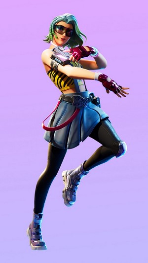 Cameo vs Chic from Fortnite