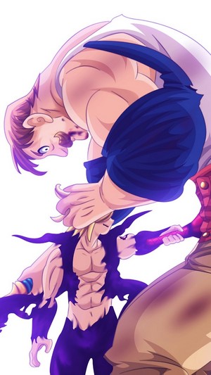 Meliodas vs Escanor from Nanatsu no Taizai 4K