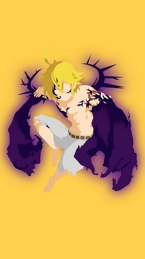Meliodas from The Seven Deadly Sins with Demon Mark 4K
