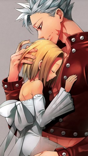 Ban and Elaine from The Seven Deadly Sins 4K
