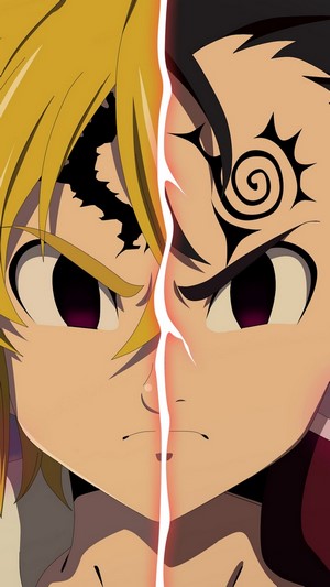Meliodas and Zeldris from The Seven Deadly Sins 4K
