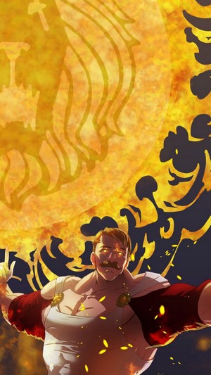 Escanor from The Seven Deadly Sins using Cruel Sun 4K
