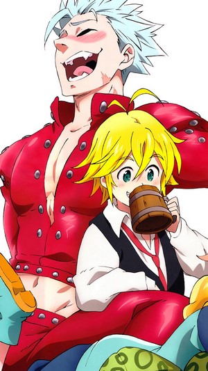 Ban and Meliodas from The Seven Deadly Sins 4K