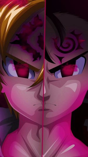 Meliodas and Zeldris from The Seven Deadly Sins