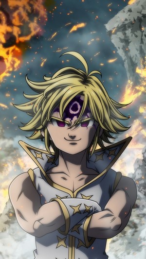 Meliodas, Estarossa, Demon Mark, [Nanatsu no Taizai], 4k