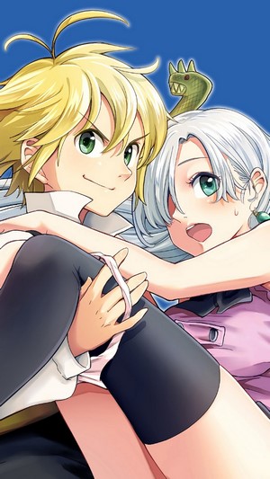 Meliodas, Elizabeth, [Nanatsu no Taizai], 4k