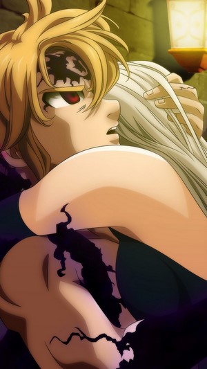 Meliodas and Elizabeth from The Seven Deadly Sins 4K