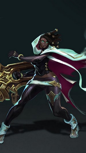 Senna from LoL 4K