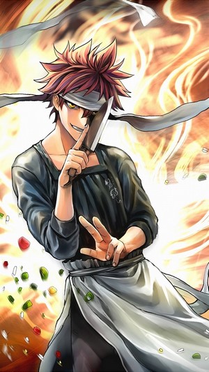 Soma Yukihira from Food Wars 4K