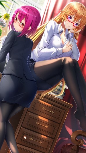 Hisako Arato and Erina Nakiri from Food Wars 4K