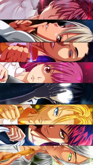 Food Wars Characters 4K