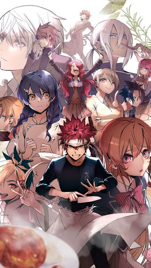 Food Wars! Characters 4K