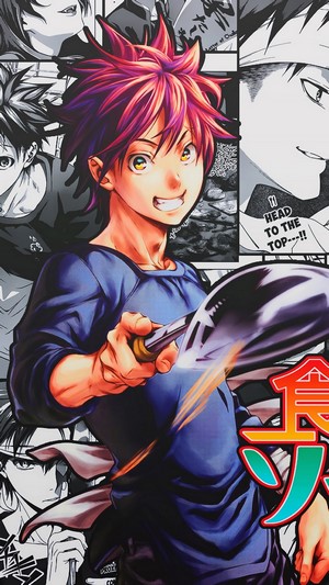 Soma Yukihira from Food Wars 4K