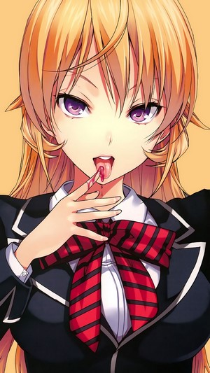 Erina Nakiri, Food Wars, Anime, Girls, 4k