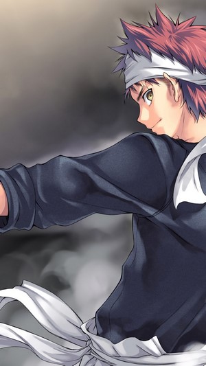 Soma Yukihira from Food Wars 4K