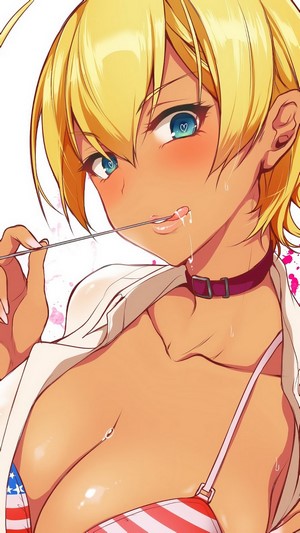 Ikumi Mito, Food Wars, Anime, Girl, 4k