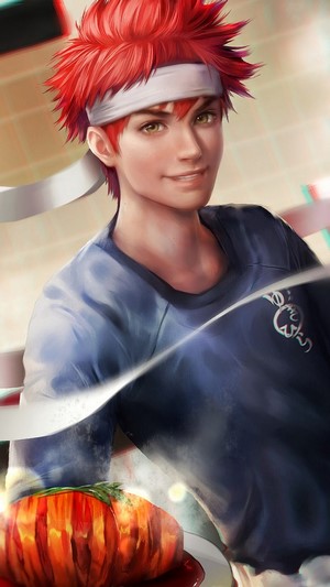 Soma Yukihira from Food Wars 4K