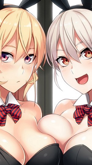 Food Wars, Anime, Girls, Erina Nakiri, Alice Nakiri, 4k