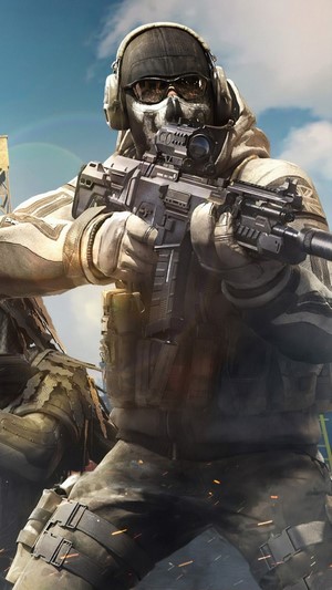 Ghost from Call of Duty Mobile 4K