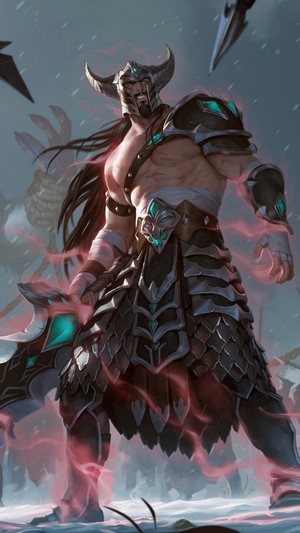 Tryndamere from League of Legends in 4K
