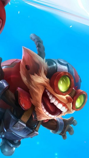 Ziggs from League of Legends Wild Rift 4K