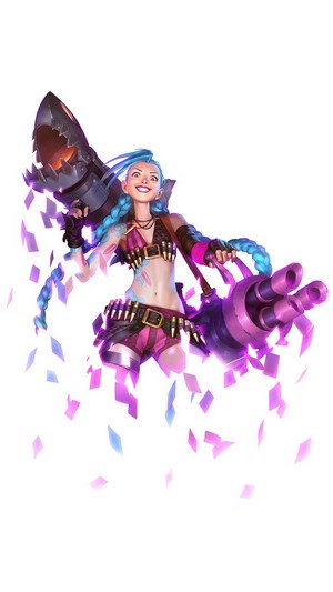 Jinx from Legends of Runeterra 4K