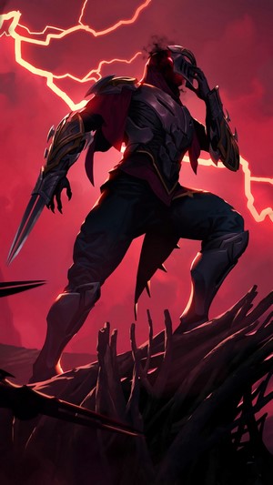 Zed from League of Legends and Legends of Runeterra 4K