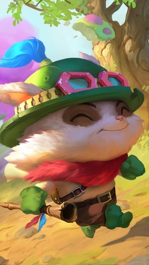 Teemo, LoL, Legends of Runeterra, 4k HD Phone Wallpaper | Rare Gallery