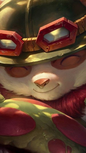 Teemo from League of Legends 4K